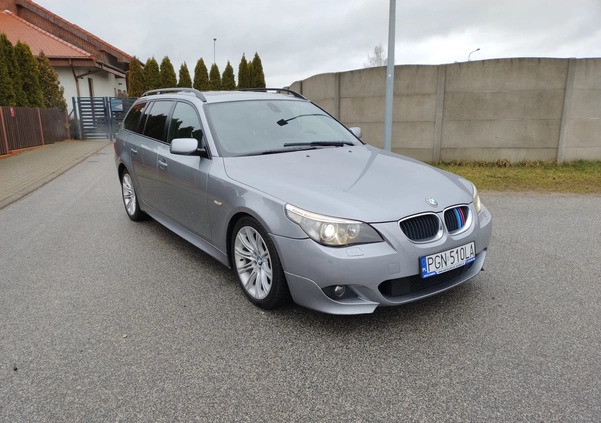 BMW Seria 5 cena 32900 przebieg: 231000, rok produkcji 2007 z Witkowo małe 67